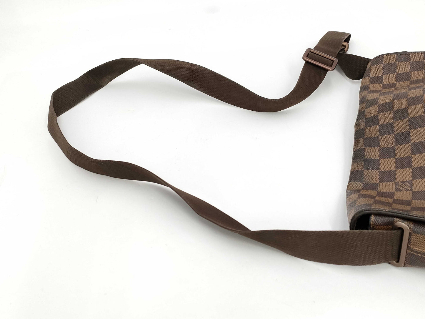 LOUIS VUITTON Louis Vuitton Damier Ebene Flap Crossbody Bag Shoulder Bag