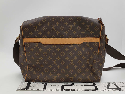 LOUIS VUITTON Louis Vuitton Monogram Large Men's Flap Crossbody Bag Shoulder Bag