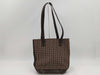 CELINE Vintage Monogram Canvas & Leather Bucket Bag Tote Bag