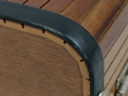 CHANEL Chanel Wood Vanity Handbag with Coco Mark 3986197 Brown Handbag