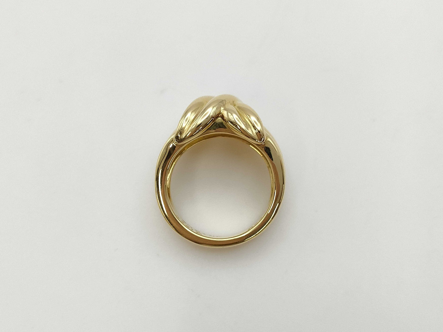 Tiffany & Co. Signature Yellow Gold 750 11.6g Ring 