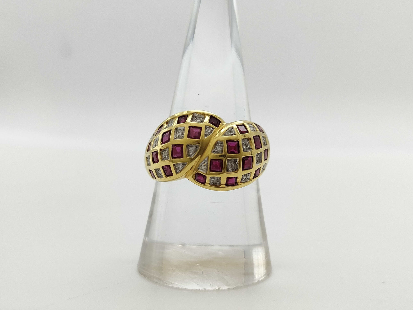 R1.06ct D0.11ct K18 8.4g Ring 