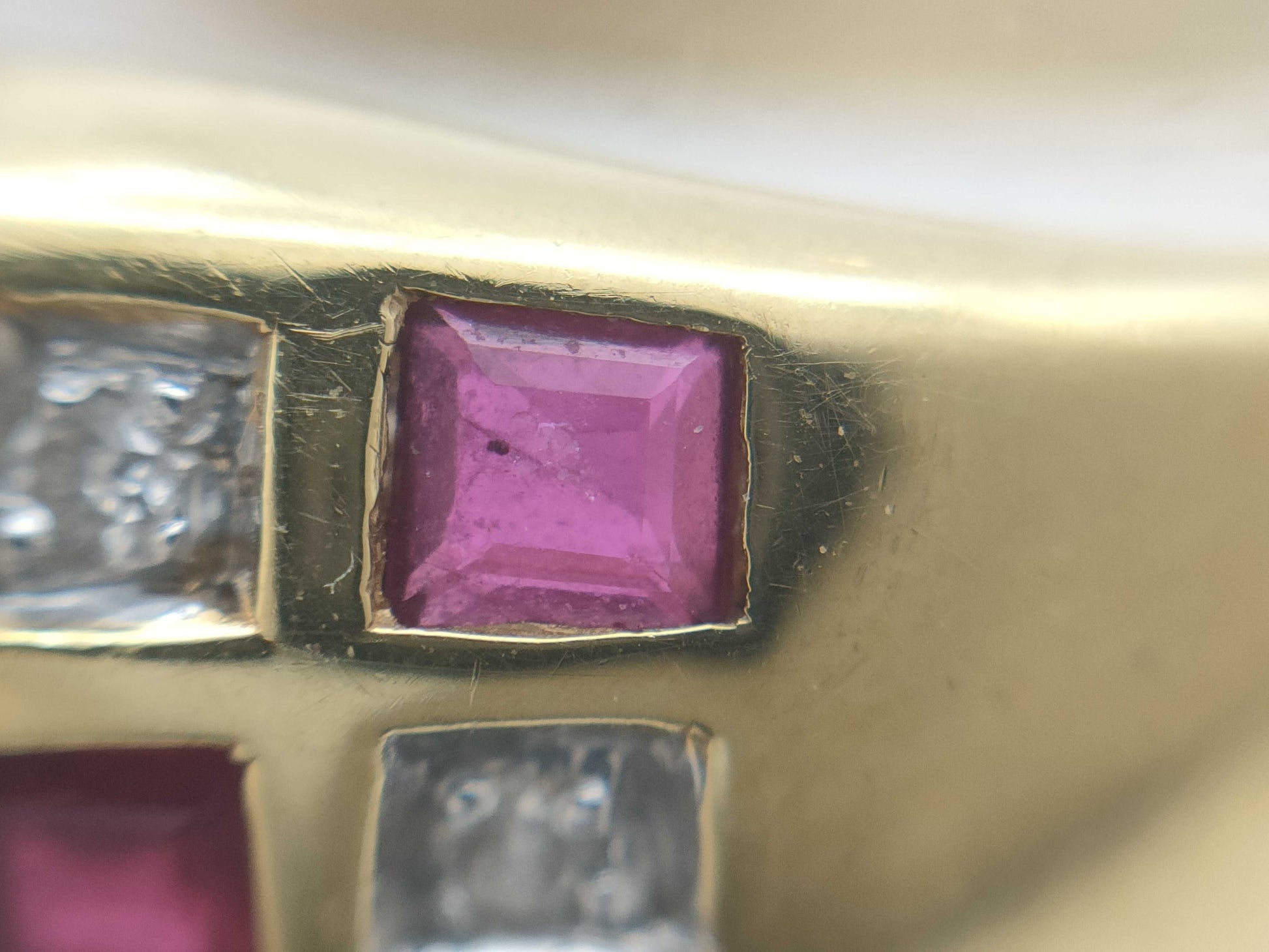 R1.06ct D0.11ct K18 8.4g Ring 