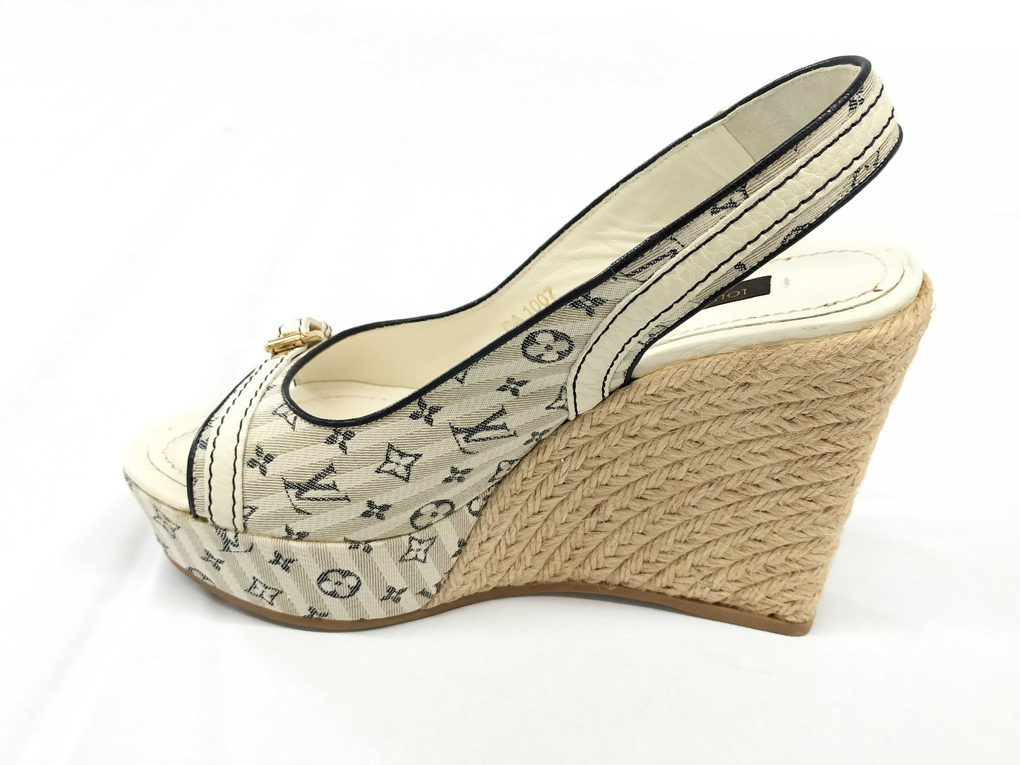LOUIS VUITTON LV Monogram Sandals 34 1/2 Sandals