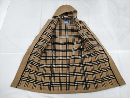 Burberrys Nova Check Duffle Coat, Size 38