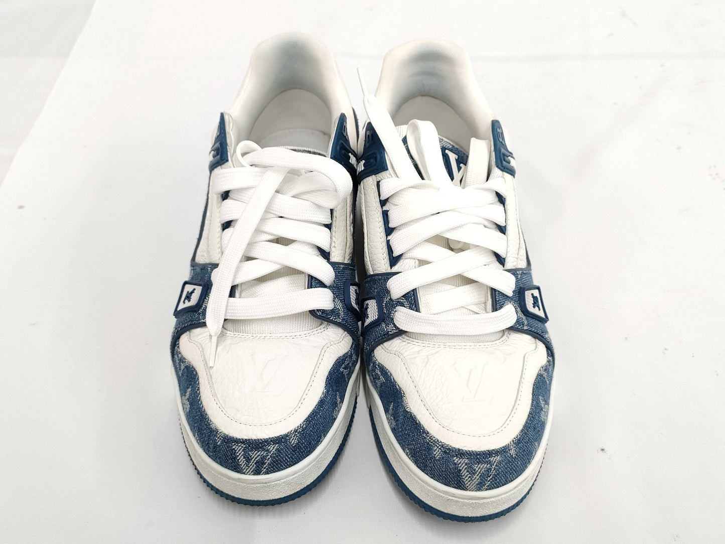 LOUIS VUITTON Louis Vuitton Trainer Sneakers Blue Size 7 Sneakers