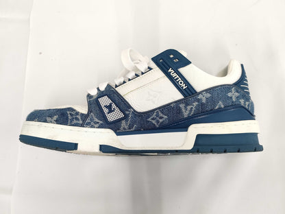 LOUIS VUITTON Louis Vuitton Trainer Sneakers Blue Size 7 Sneakers