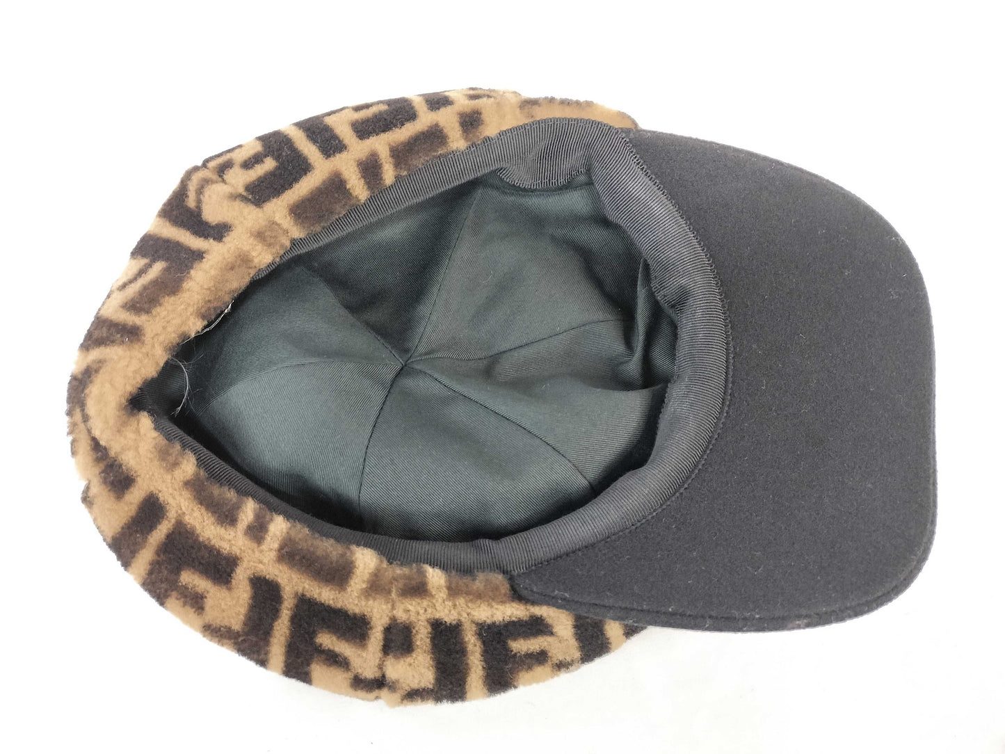 FENDI Zucca pattern Fendi Zucca wool cap, newsboy cap, and other accessories