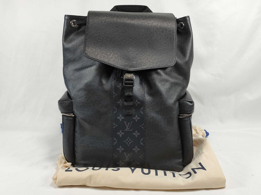 LOUIS VUITTON Taiga Louis Vuitton Taiga Rama Backpack M30417 Accessories: Dust bag Backpack