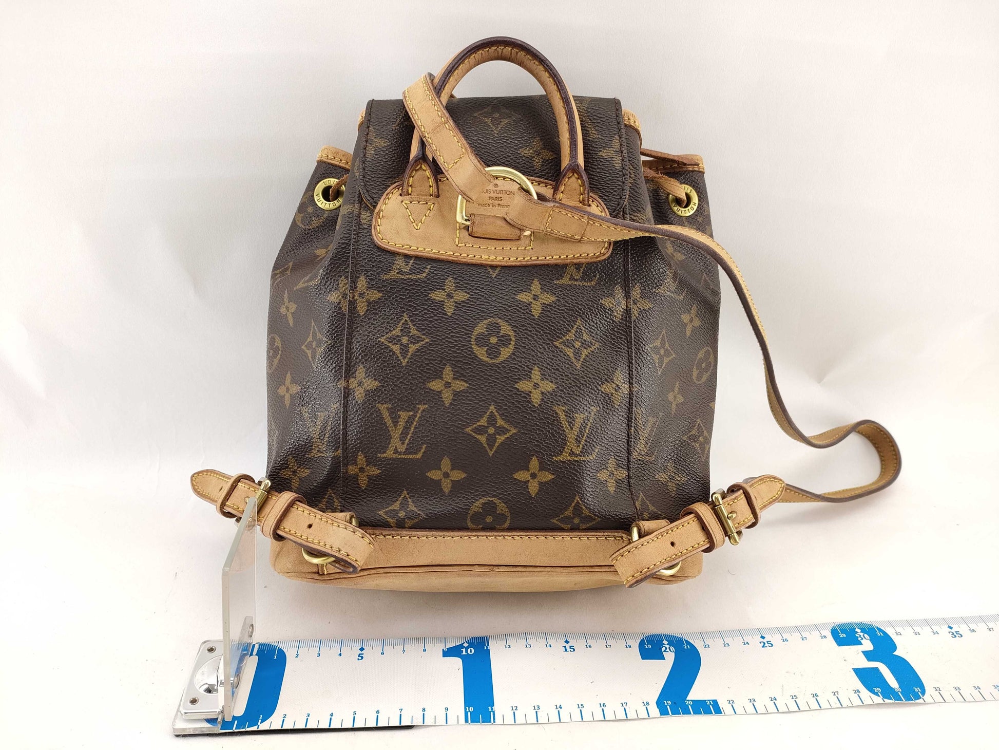 LOUIS VUITTON Monogram Mini Montsouris M51137 Backpack