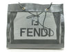 FENDI FF logo tote bag black tote bag