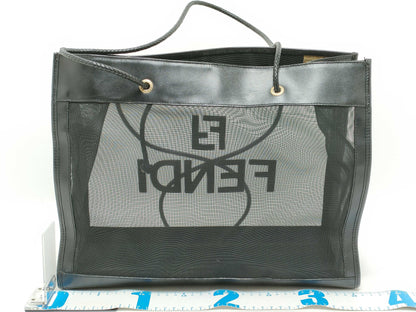 FENDI FF logo tote bag black tote bag