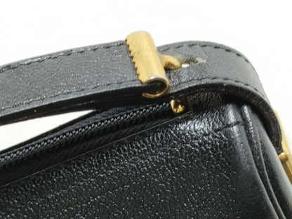 Dior Christian Dior CD logo shoulder bag black shoulder bag