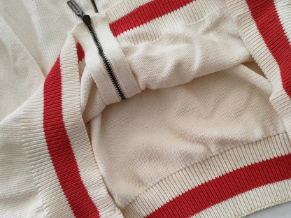 CASTELBAJAC CASTELBAJAC Snoopy Driver's Knit Blouson Size 50 Tops