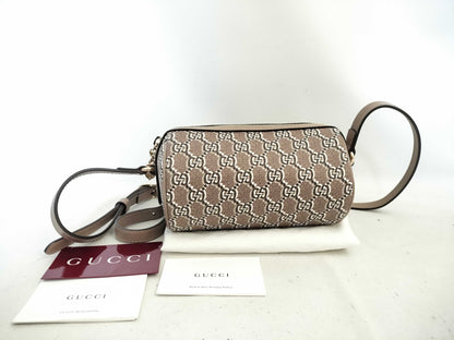 GUCCI GG Shadow Shoulder Bag 796231 Beige Shoulder Bag