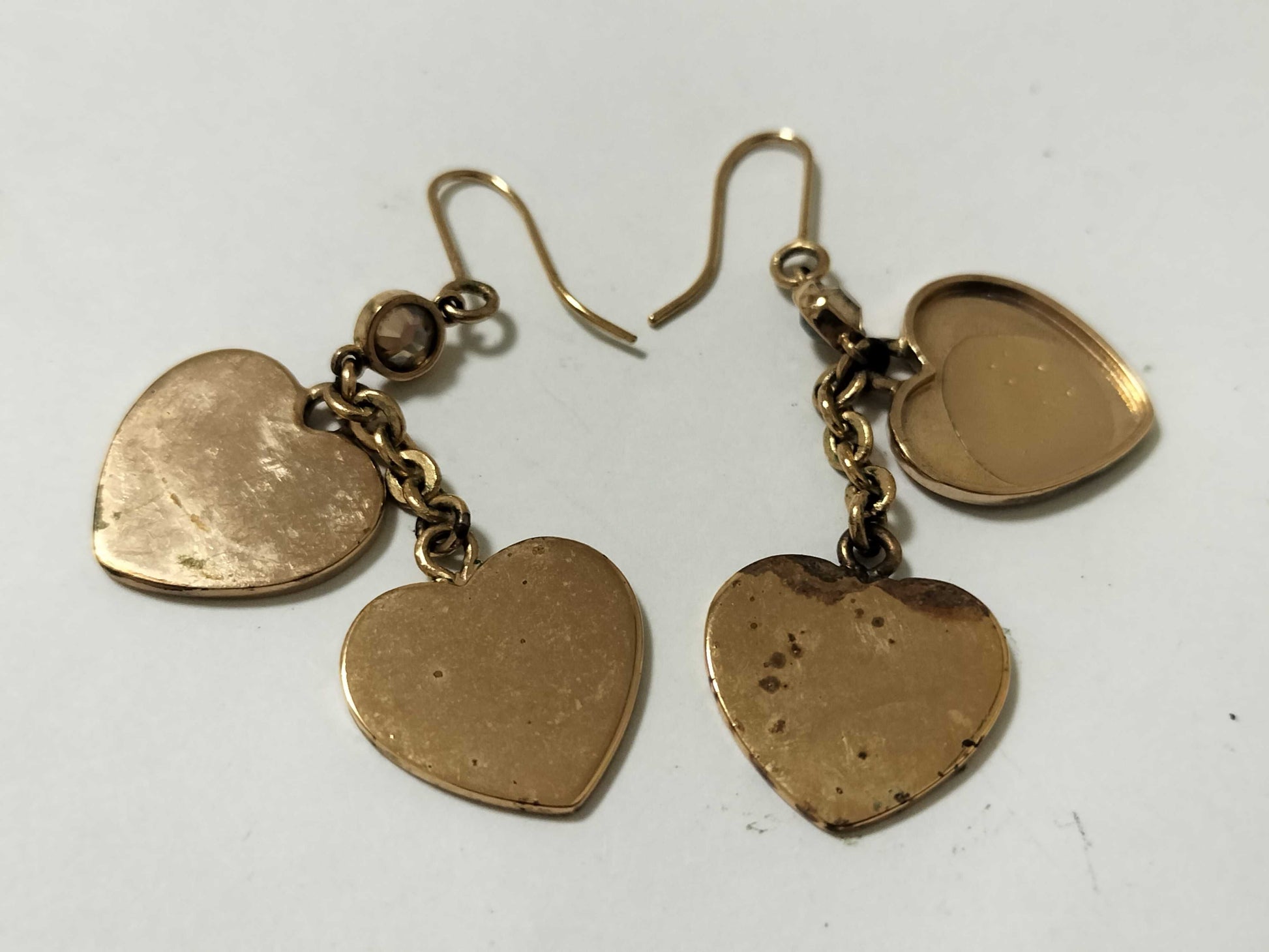 Dior Heart Motif Earrings