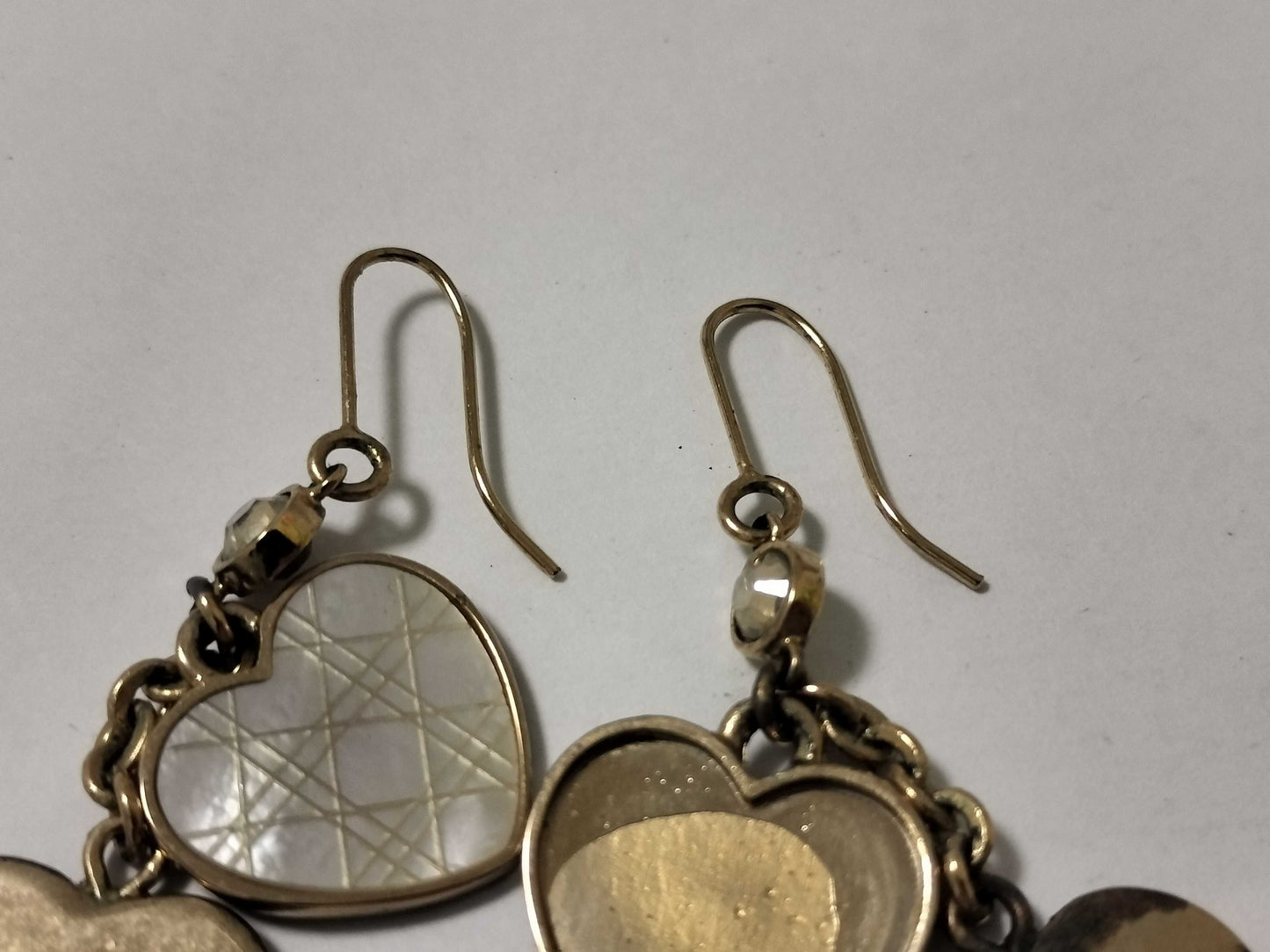 Dior Heart Motif Earrings