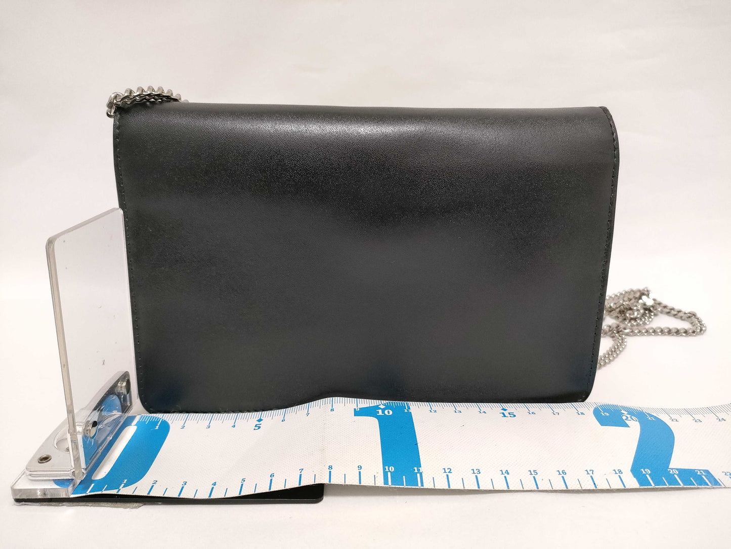 FENDI Chain Wallet Multi-Stud Leather Wallet