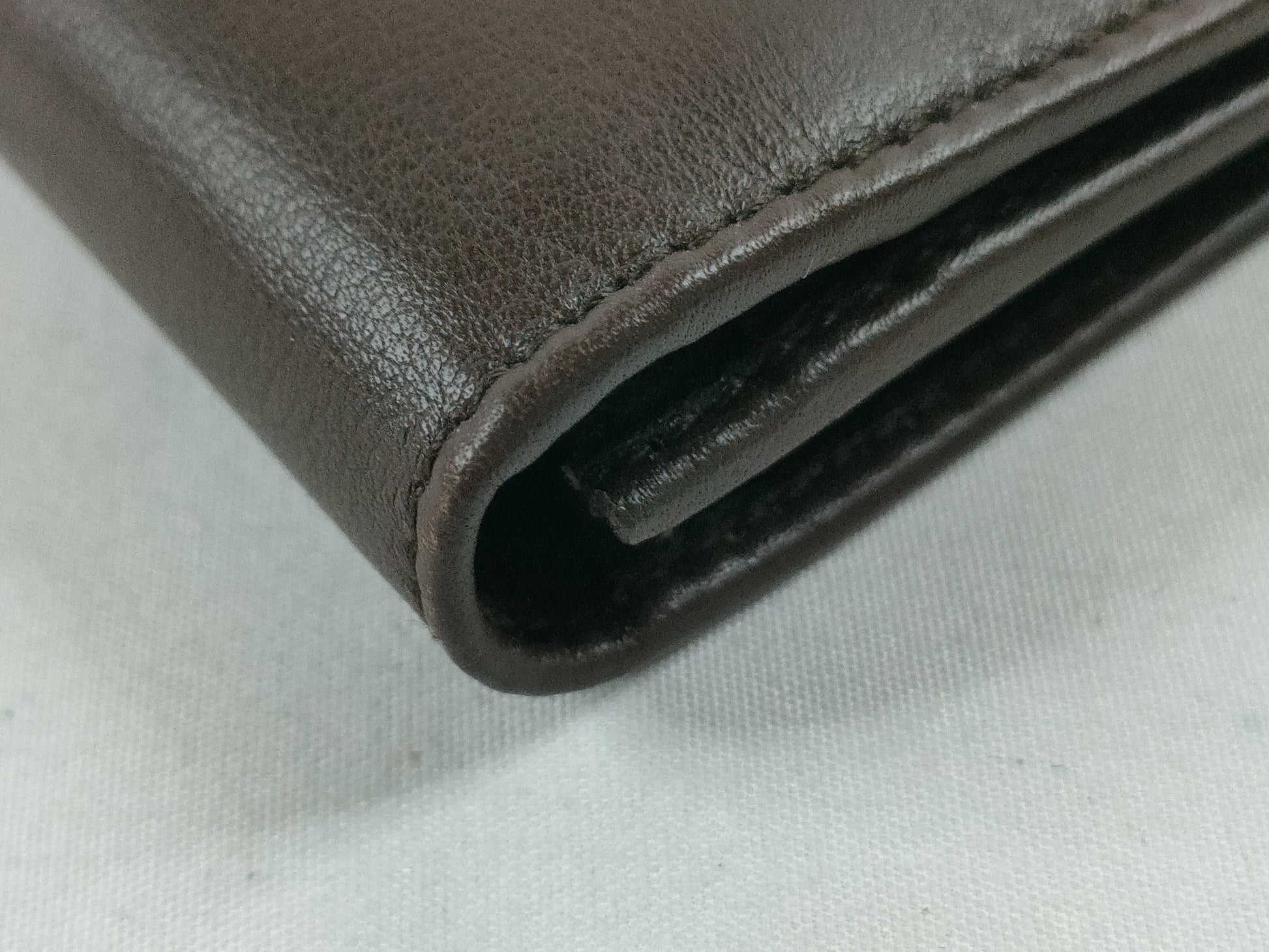 Salvatore Ferragamo Gancini Ferragamo Gancini Bi-fold Long Wallet Brown