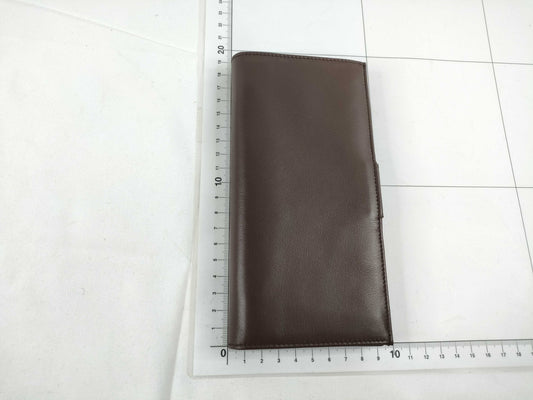 Salvatore Ferragamo Gancini Ferragamo Gancini Bi-fold Long Wallet Brown