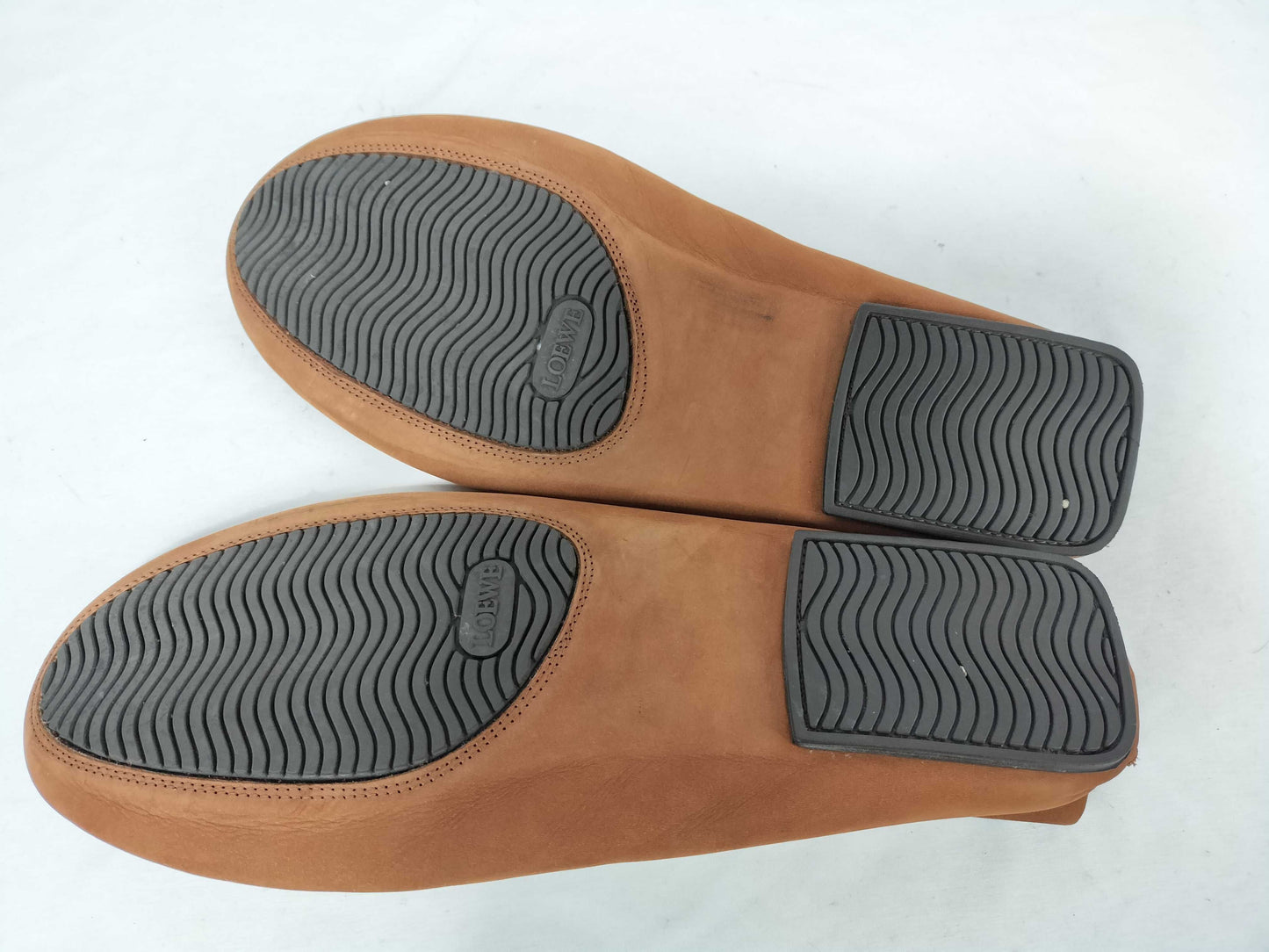 LOEWE Suede Loafers Size 42 Brown Other Shoes