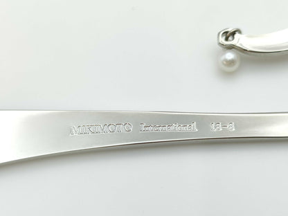 MIKIMOTO Pearl Diameter Approx. 3.9mm Metal 12.2g Hair Accessory