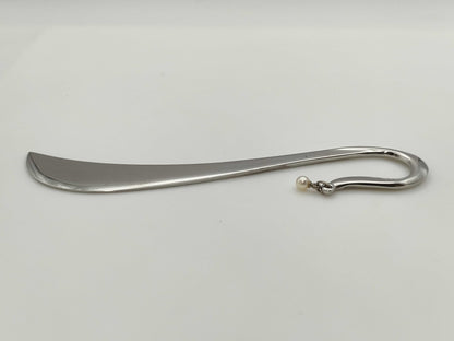 MIKIMOTO Pearl Paper Knife, Bookmark, and Other Accessories