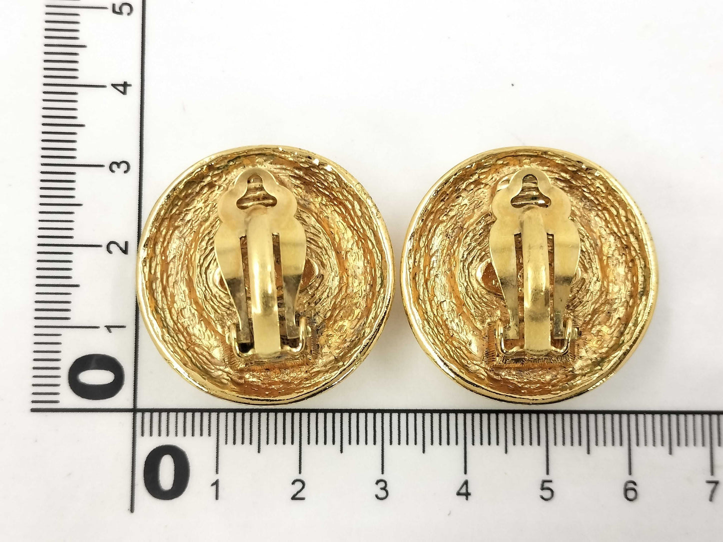 CHANEL Faux Pearl Earrings