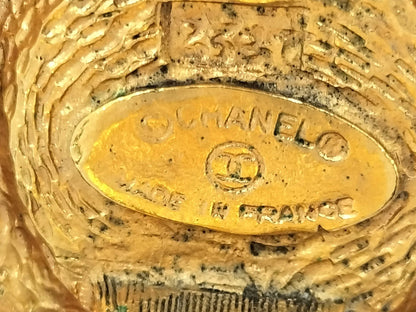 CHANEL Faux Pearl Earrings