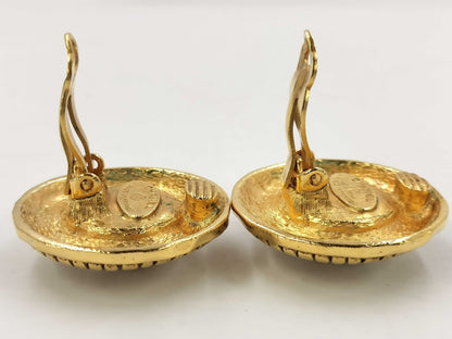 CHANEL Faux Pearl Earrings