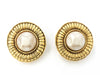 CHANEL Faux Pearl Earrings