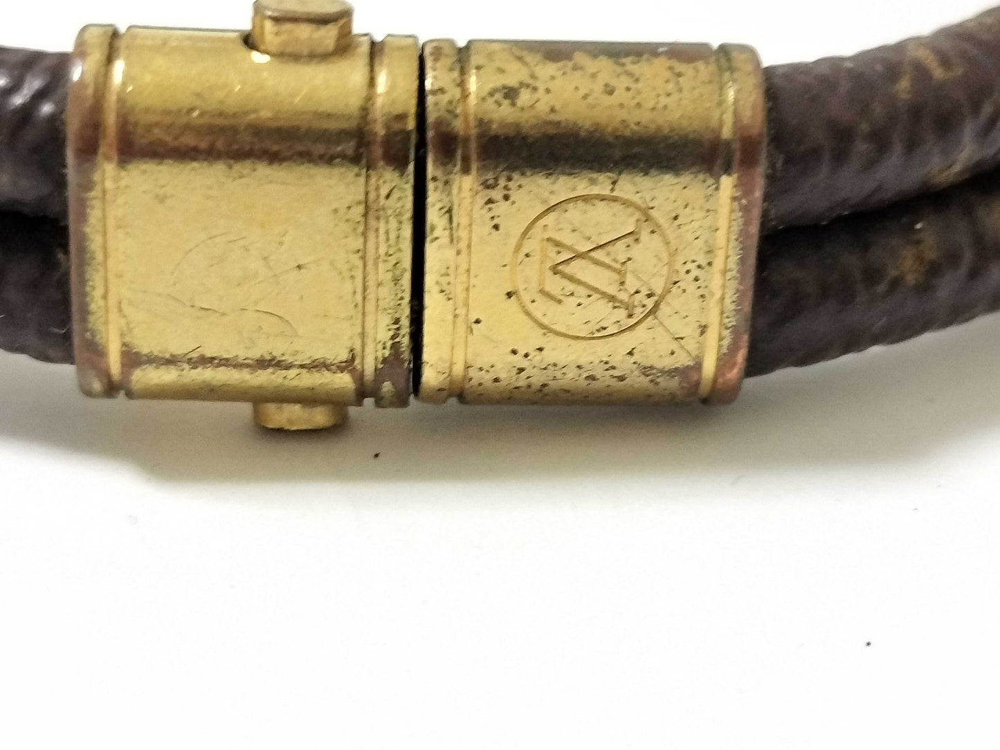 LOUIS VUITTON Monogram LV Monogram Keep It Twice Bracelet Bracelet Bangle