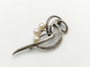 MIKIMOTO Pearl Diameter Approx. 6.0-6.2mm Silver 5.4g Brooch 