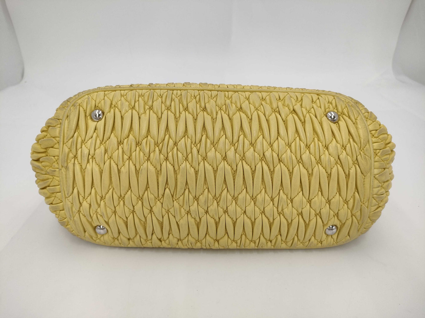 Miu Miu 2-way shoulder bag with nappa crystal and leather handbag