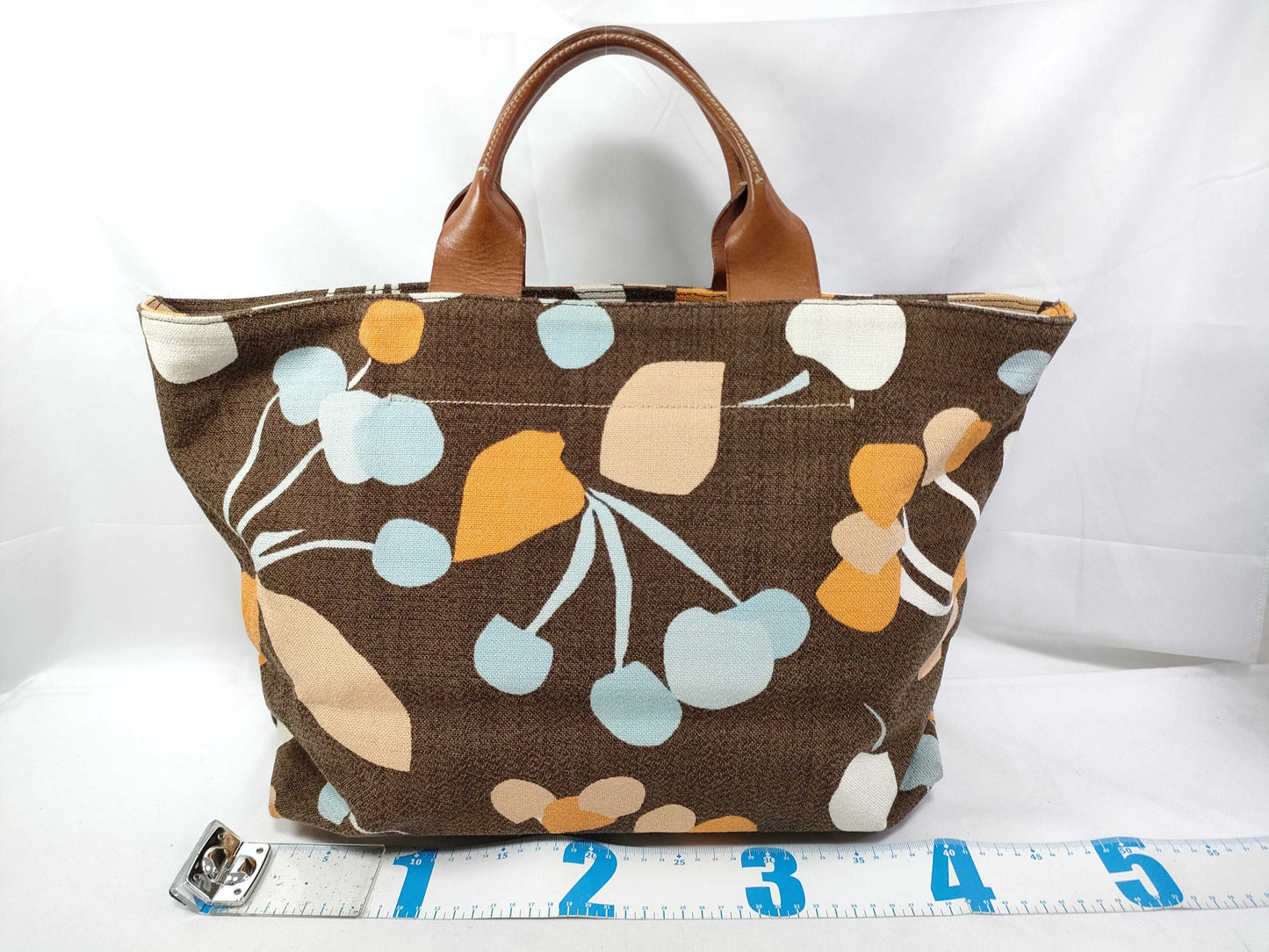 Miu Miu Floral Canvas Tote Bag