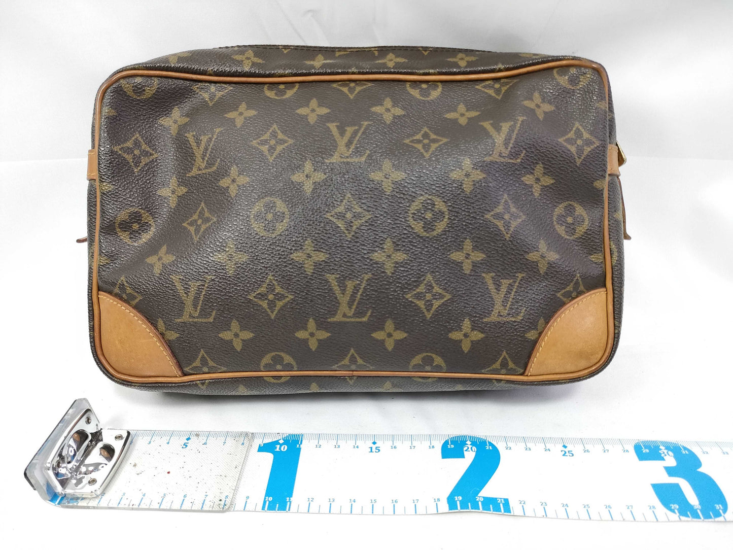 LOUIS VUITTON Monogram Compiegne Clutch Bag