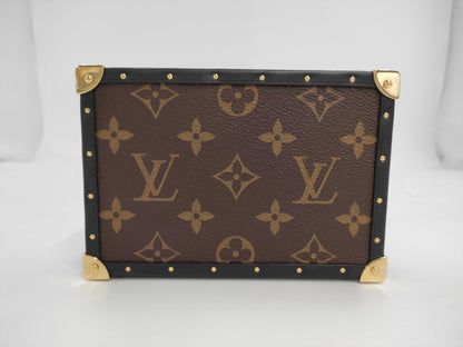 LOUIS VUITTON Jewelry Box Trunk Monogram GI0555 Vanity Bag