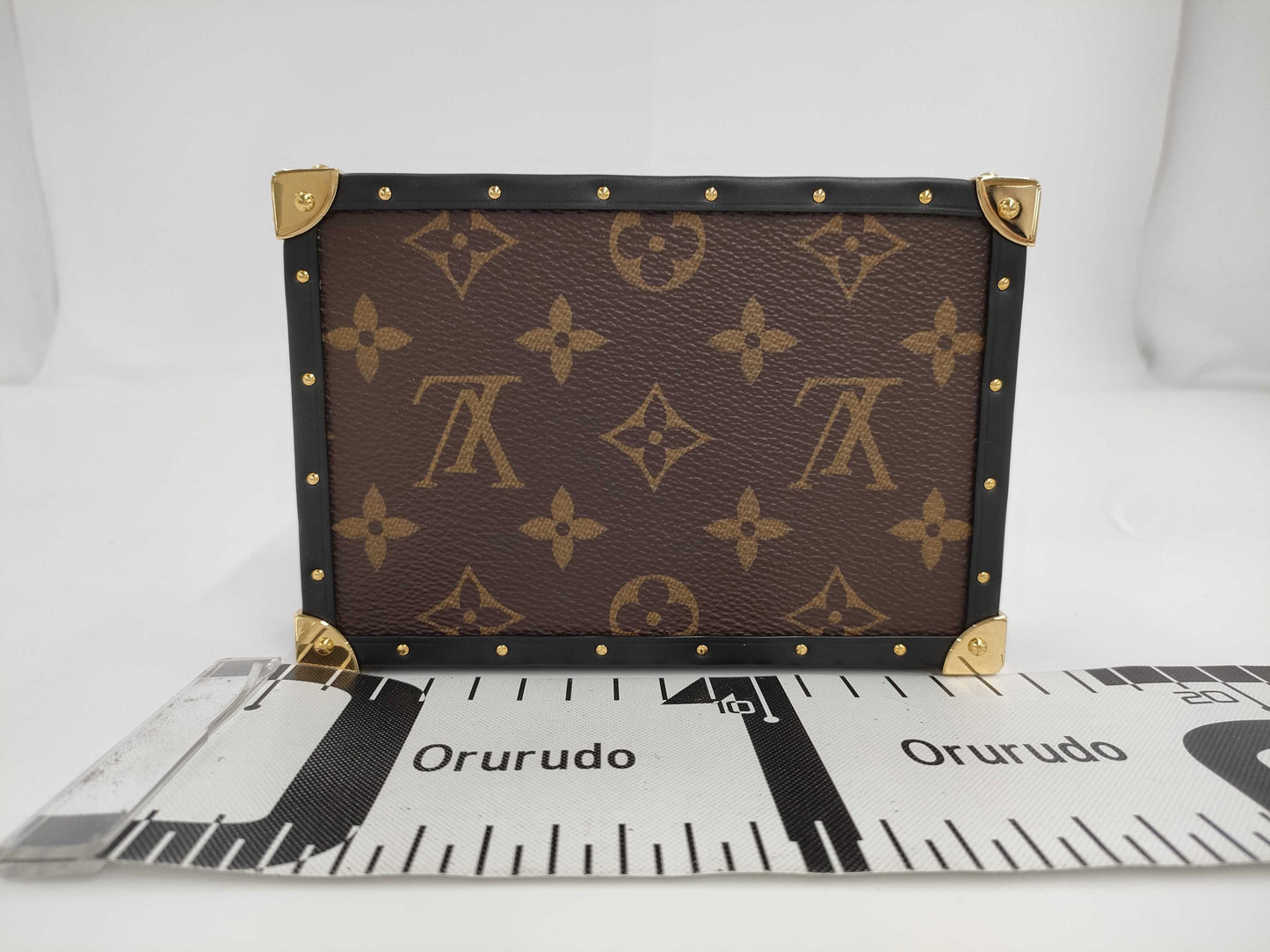 LOUIS VUITTON Jewelry Box Trunk Monogram GI0555 Vanity Bag