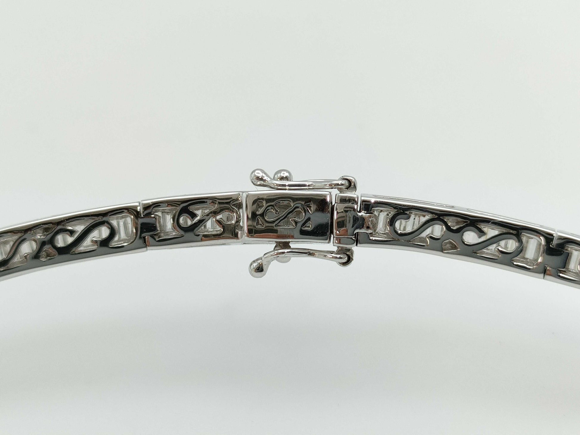 D10.73ct K18WG 40.6g Necklace 