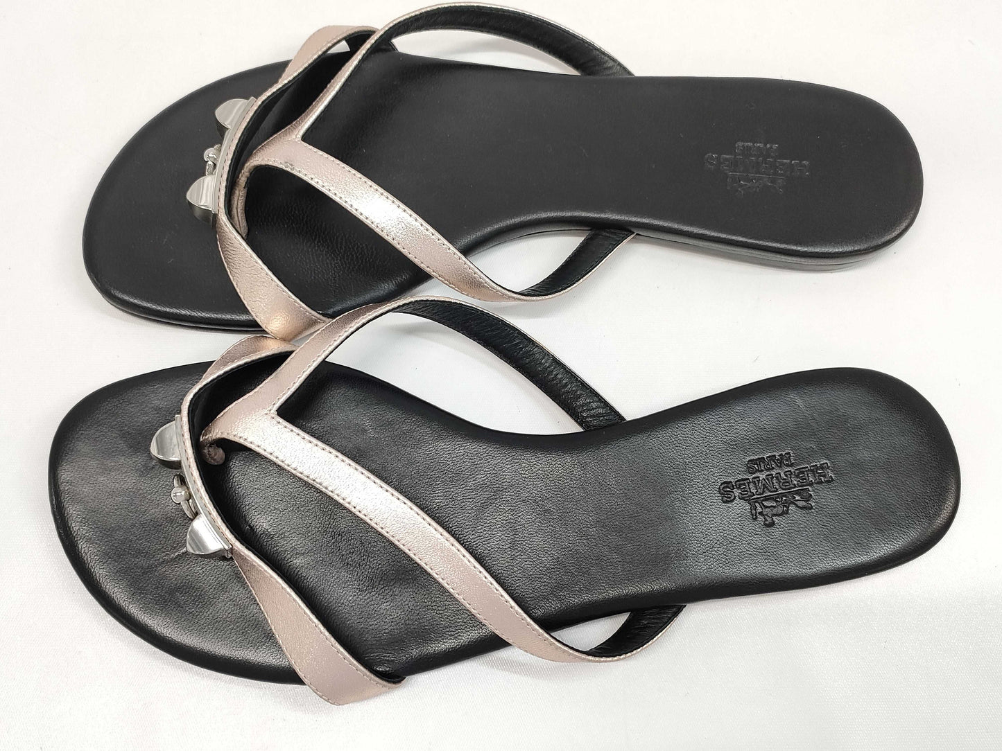 HERMES Medor Thong Sandals Size 36