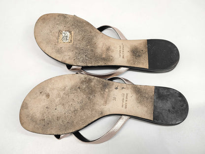 HERMES Medor Thong Sandals Size 36