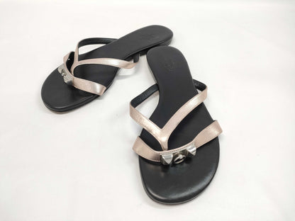 HERMES Medor Thong Sandals Size 36