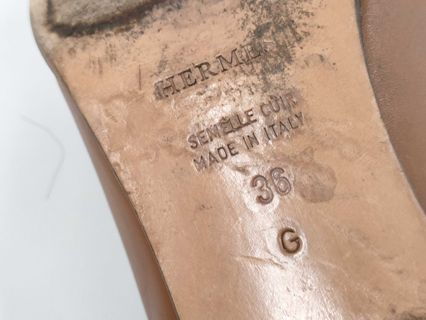 HERMES Constance Loafers 36