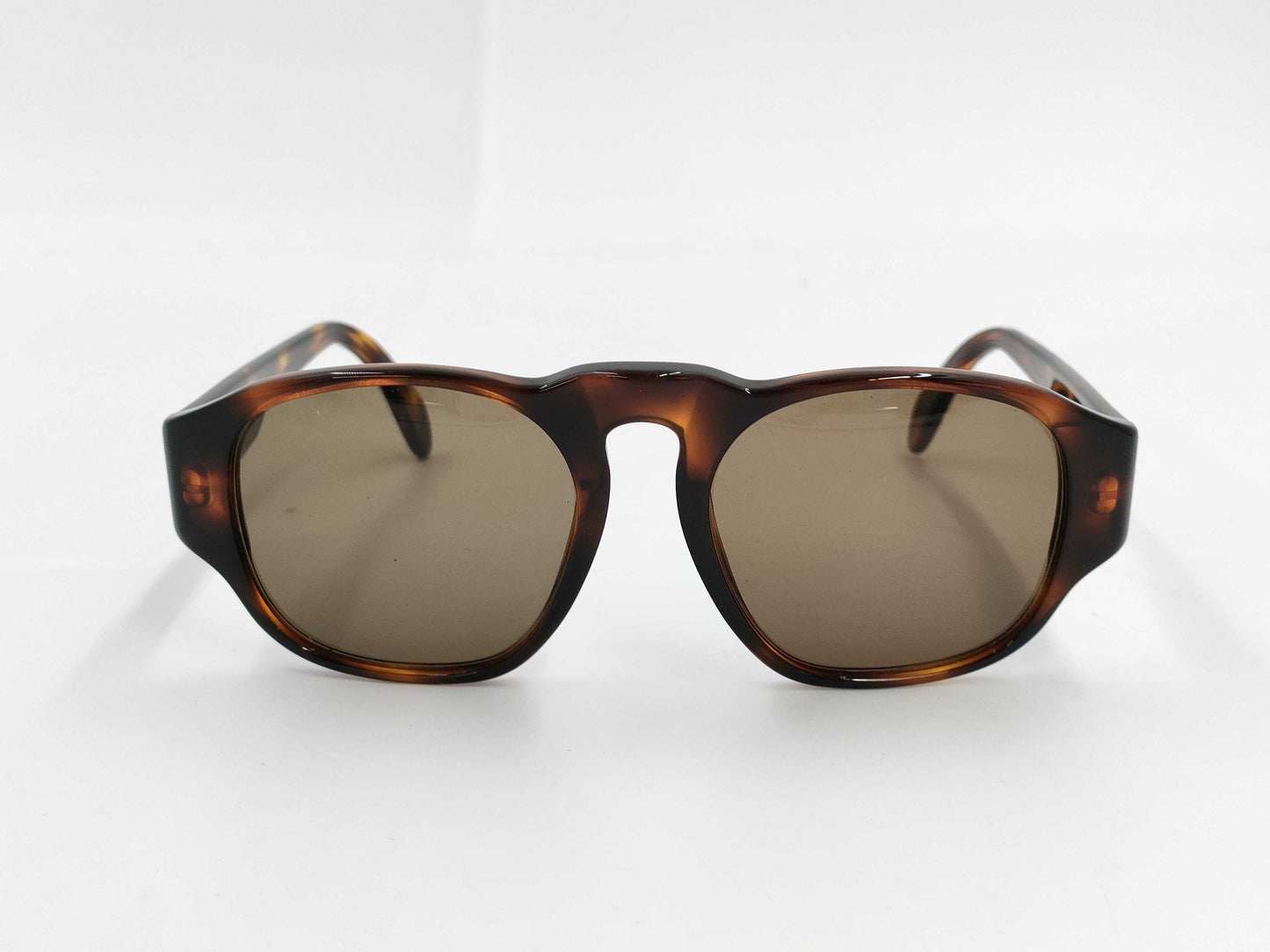 CHANEL Chanel Coco Mark Tortoiseshell Sunglasses Sunglasses and Glasses