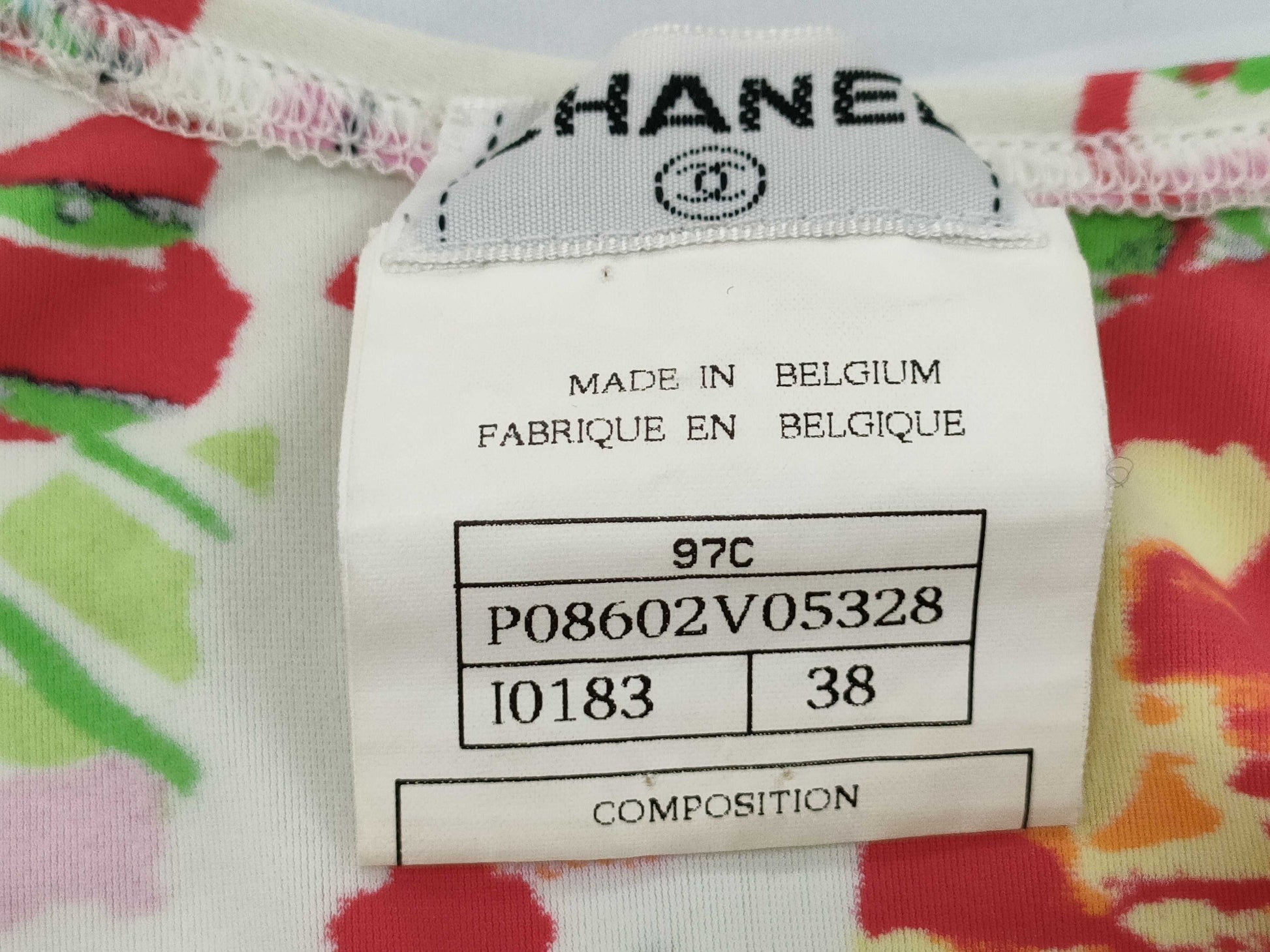 CHANEL Coco Mark Dress P08602V05328 Multicolor Size 38 Dress