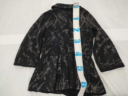 CHANEL P42495 Half Coat Black Size 38 Jacket