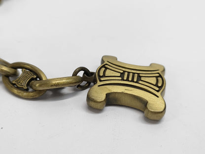 CELINE Macadam Vintage Gold Chain Belt