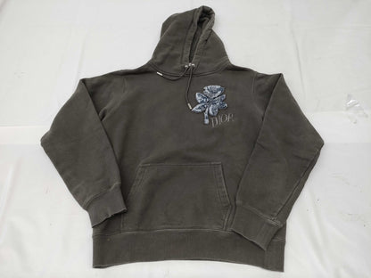 Dior x Raymond Pettibon Embroidered Hoodie XS Top