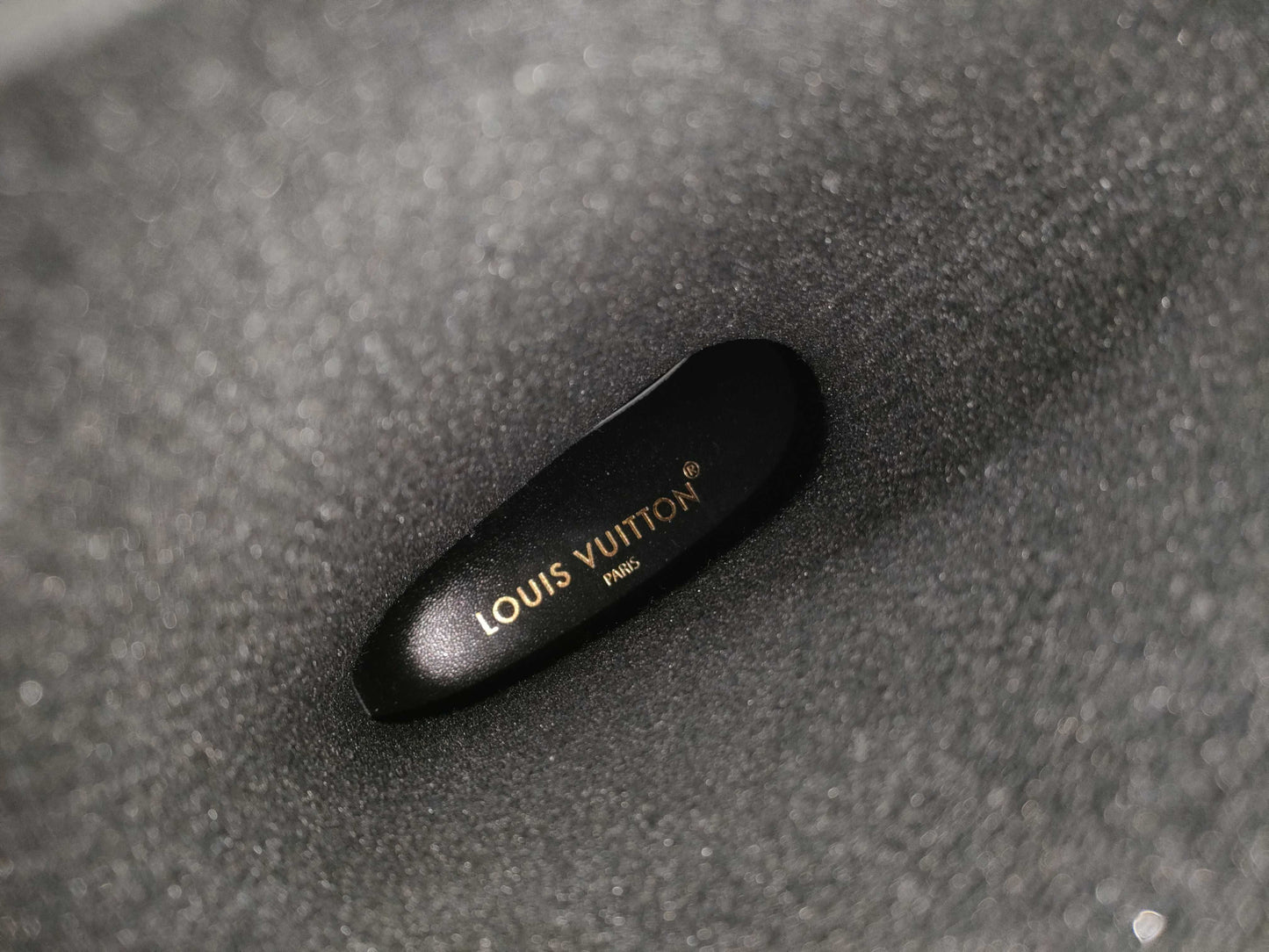 LOUIS VUITTON Drops Flat Half Rain Boots, Size 35