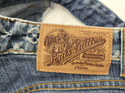 LOUIS VUITTON Louis Vuitton Monogram Denim Denim Pants